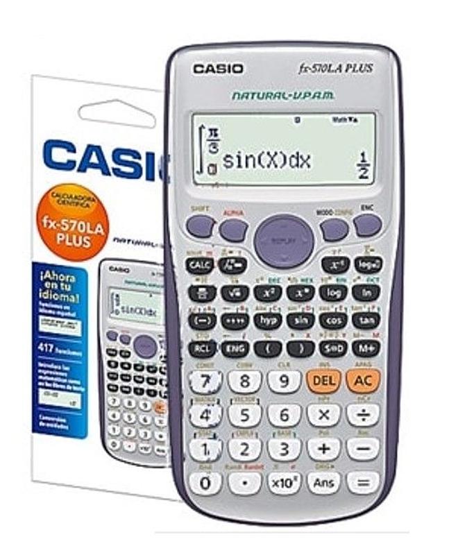 Calculadora fx 2024 570la plus